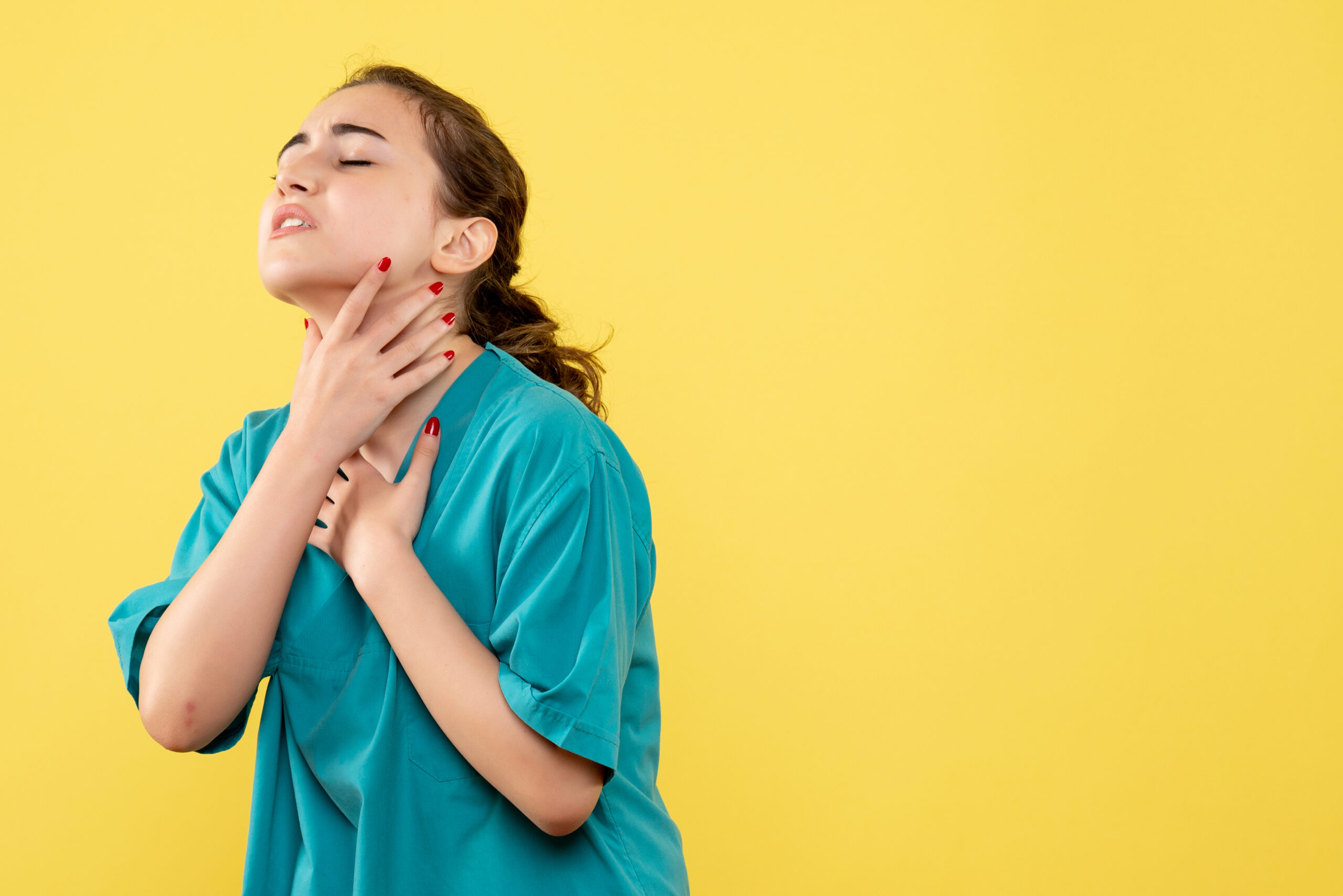throat pain